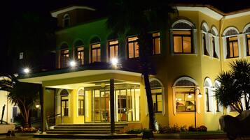 Blick von der Unterkunft