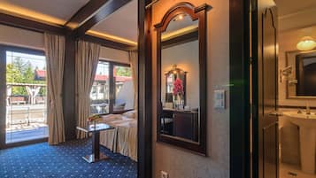 Standard Double Room | Cadar Frette Itali, peralatan tempat tidur premium, busa memori