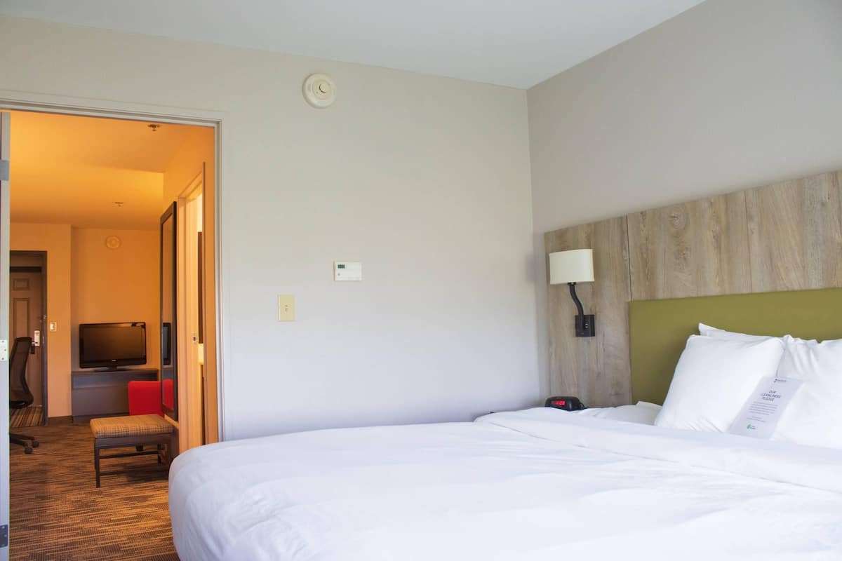 1 habitación, ropa de cama de alta calidad y escritorio