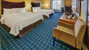 Premium bedding, in-room safe, desk, laptop workspace