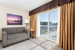 32-inch LCD TV with cable channels, TV - The Coho Oceanfront Lodge (Lincoln City)