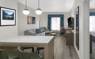 55-inch TV with cable channels