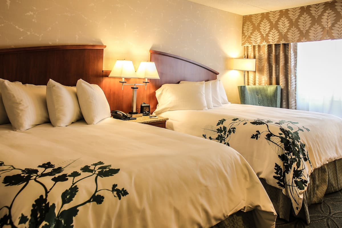 pillow-top beds, in-room safe, desk, blackout curtains