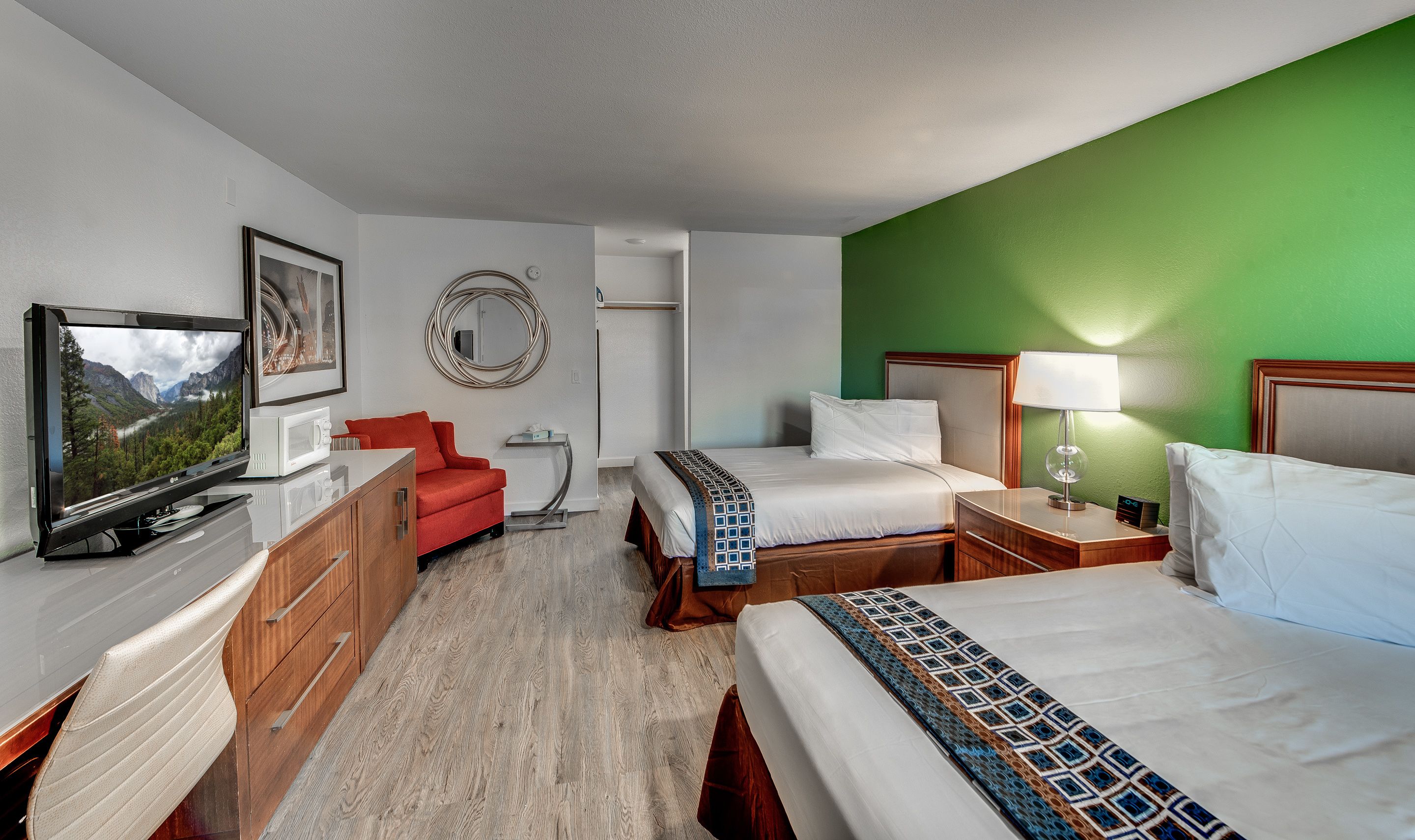 Standard Double Room, Refrigerator & Microwave | Individually furnished, desk, laptop workspace, soundproofing