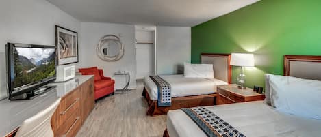 Standard Double Room, Refrigerator & Microwave