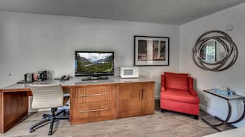 Standard Double Room, Refrigerator & Microwave | Television