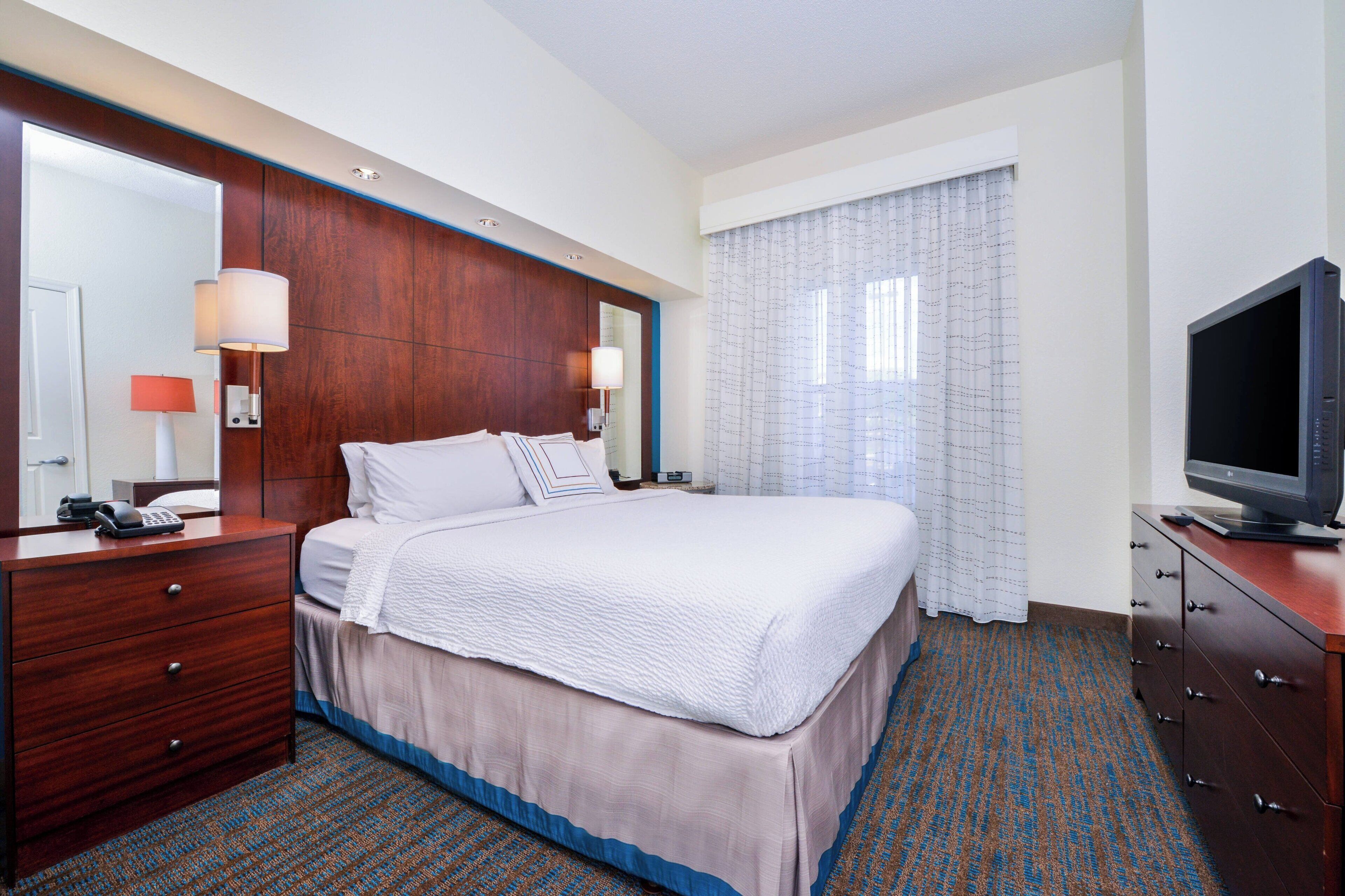 premium bedding, desk, iron/ironing board, free cots/infant beds