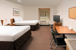 Standard Room, 2 Double Beds, Non Smoking | Desk, iron/ironing board, free WiFi, bed sheets - WoodSpring Suites Spartanburg - Duncan (Duncan)