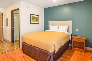 Desk, iron/ironing board, free WiFi, bed sheets