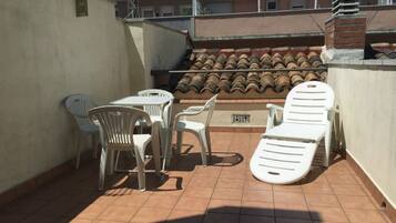 Penthouse, 1 Schlafzimmer, Terrasse | Terrasse/Patio