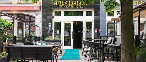 Façade de l’hébergement