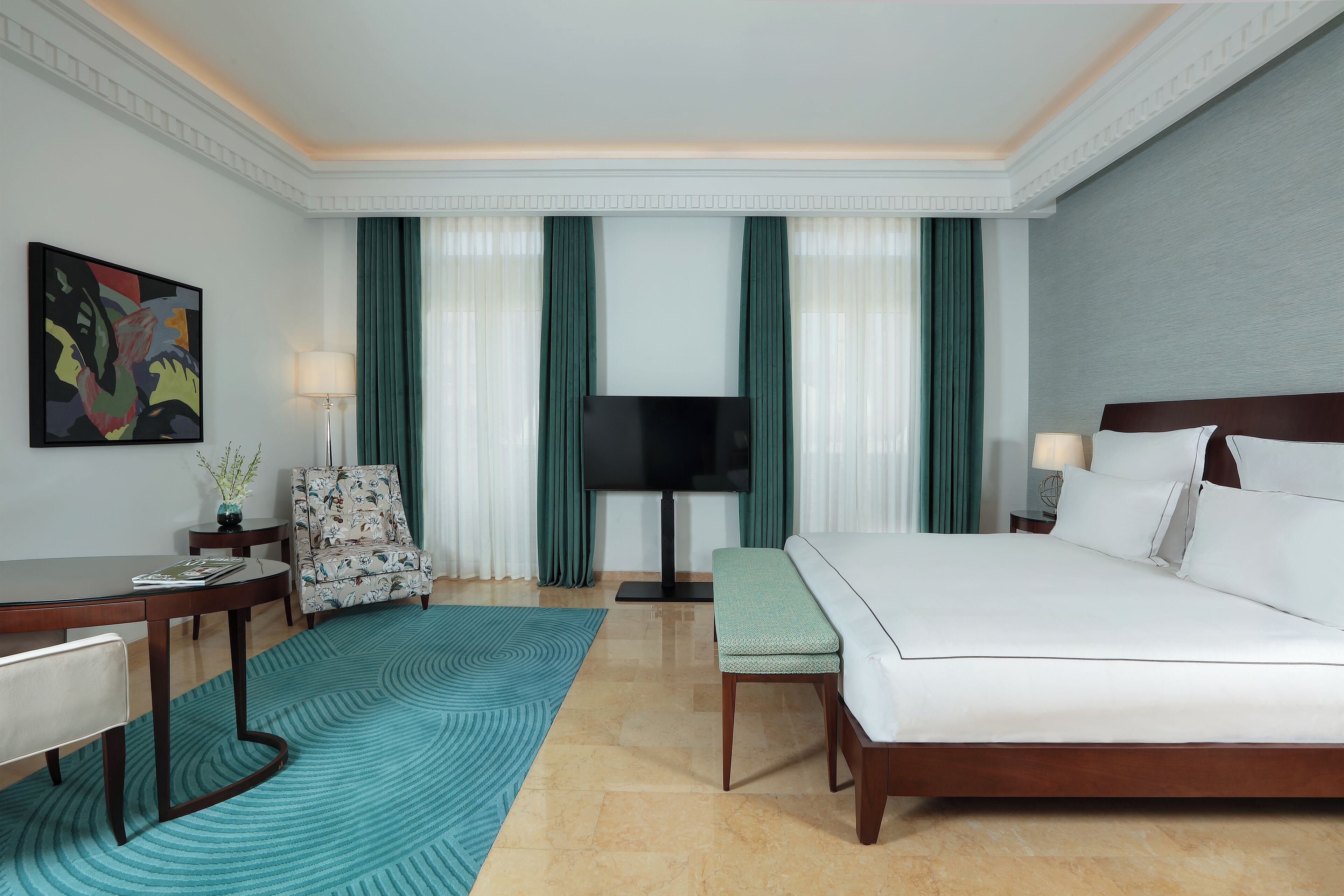 Habitación Premium, 1 cama King size | Ropa de cama hipoalergénica y minibar 