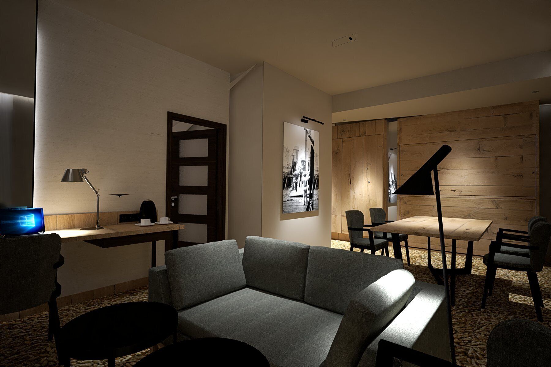 apartment | 1 bedroom, premium bedding, minibar, in-room safe