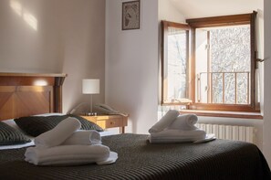 Habitación doble | Sábanas de algodón egipcio y ropa de cama de alta calidad