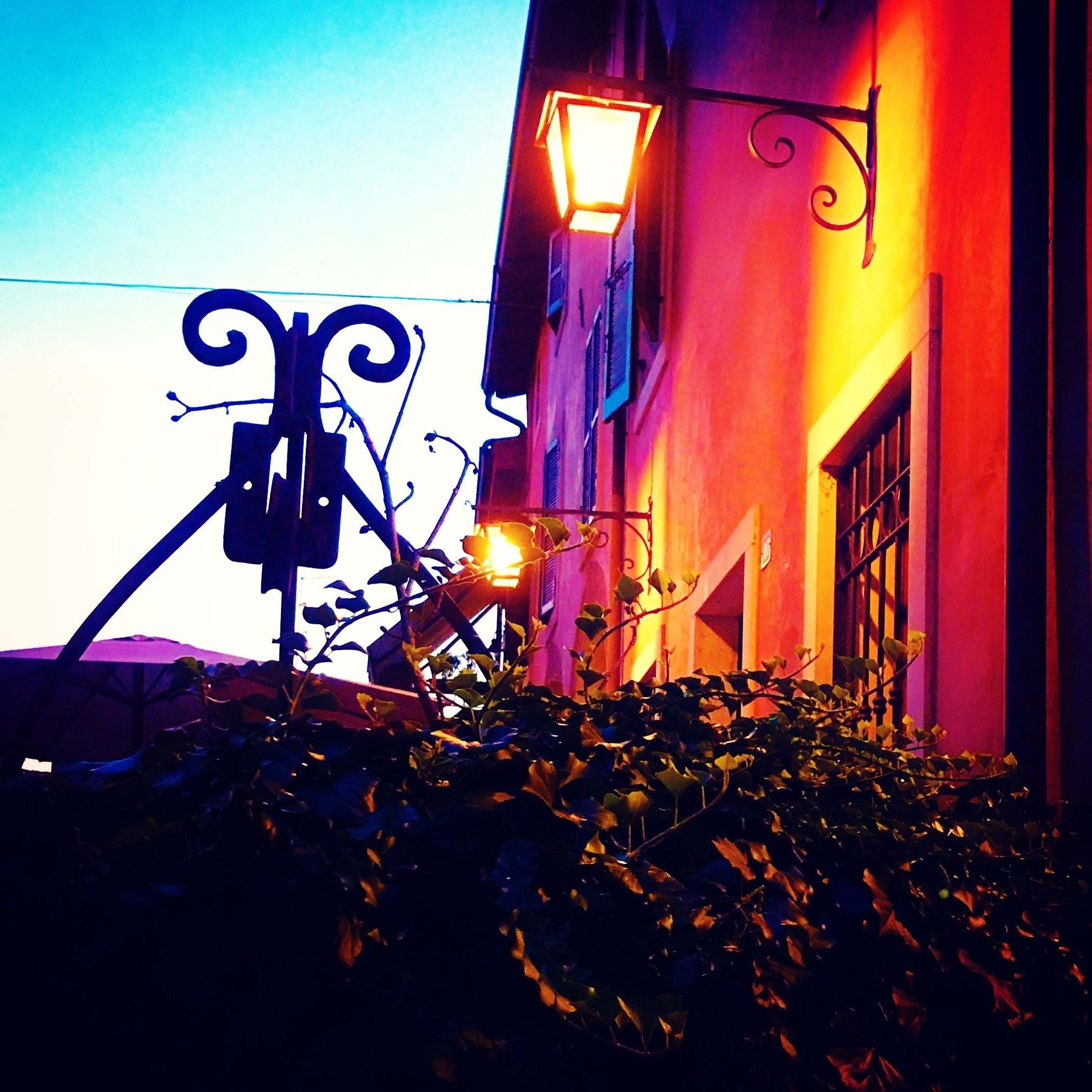 front of property – evening/night