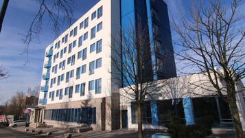 Majoituspaikan julkisivu