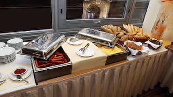 Gratis morgenmadsbuffet hver dag
