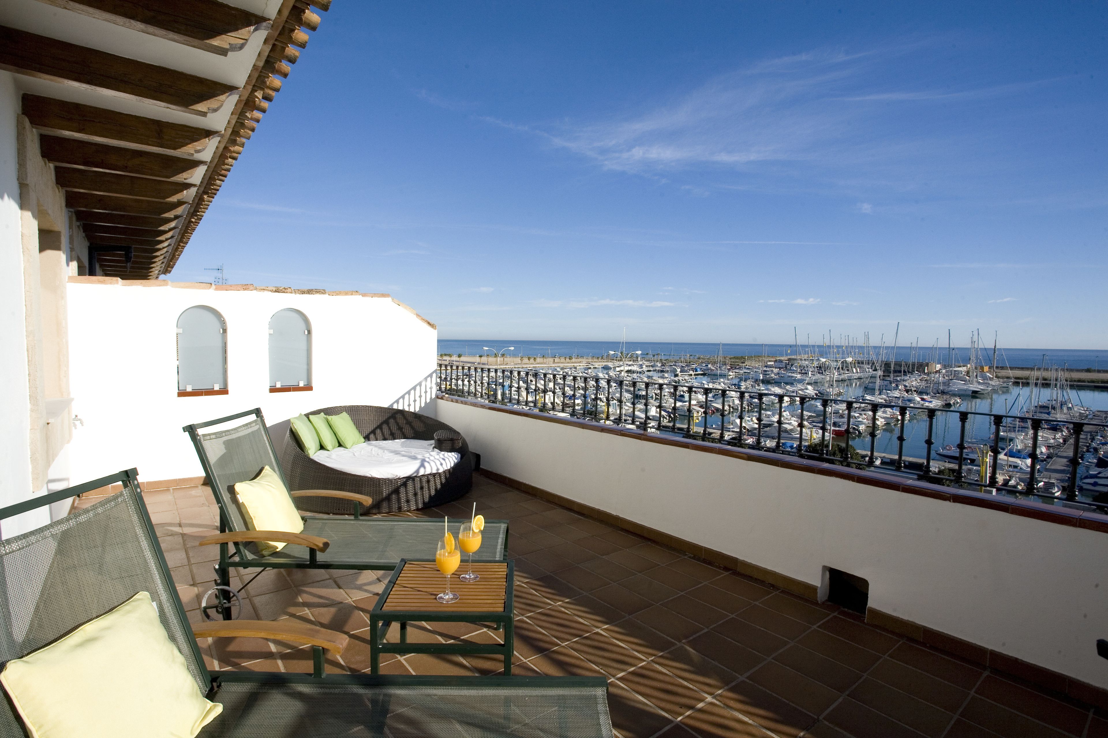 Uitzicht vanuit accommodatie