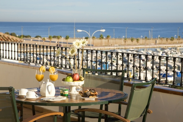 Uitzicht vanuit accommodatie