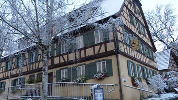 Voorkant van accommodatie