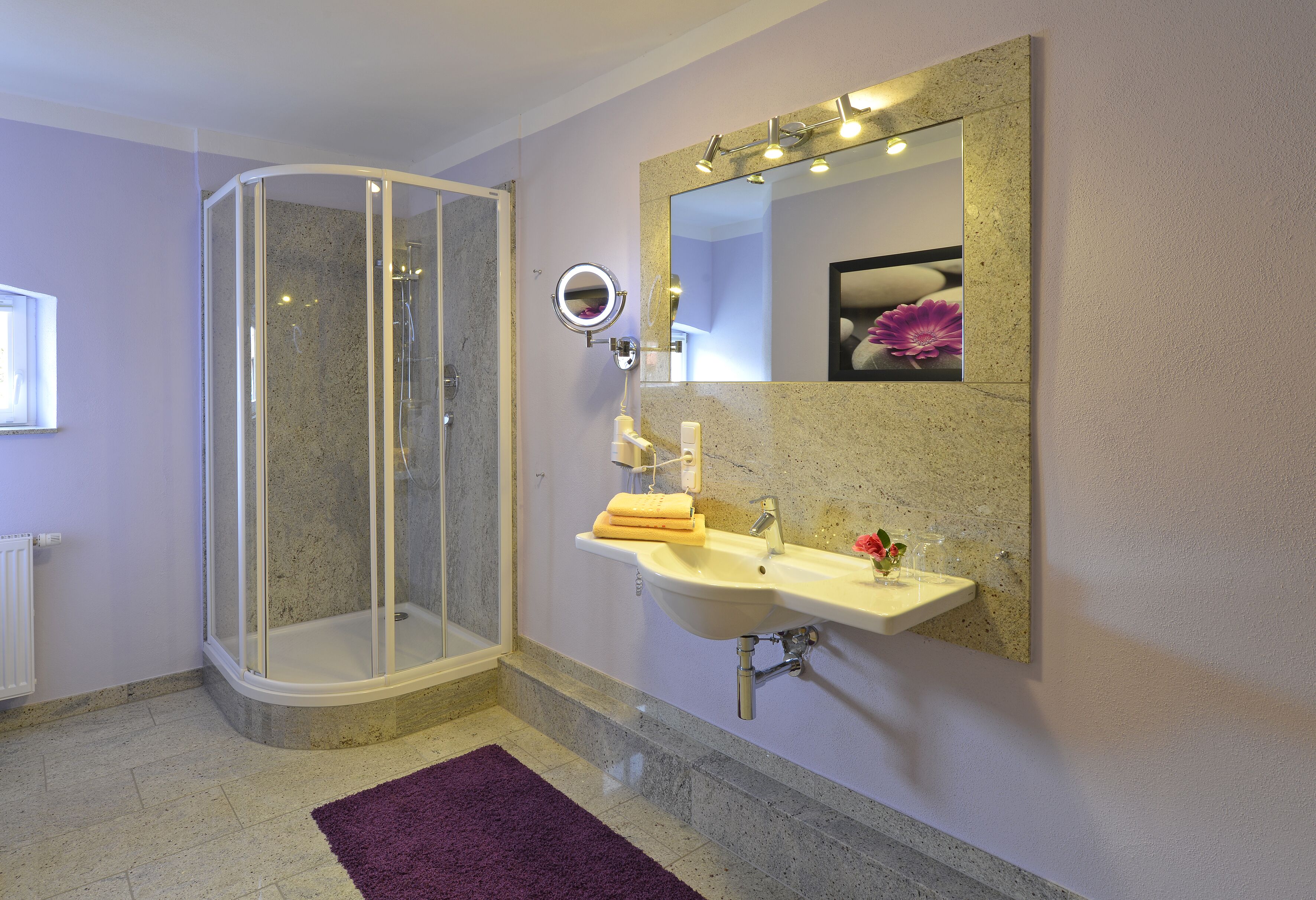 comfort room | bathroom | free toiletries, hair dryer, towels