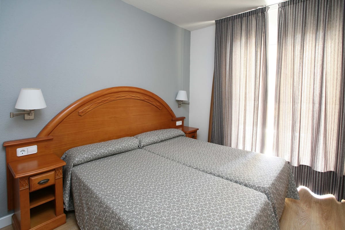 1 slaapkamer, een minibar, een kluis op de kamer