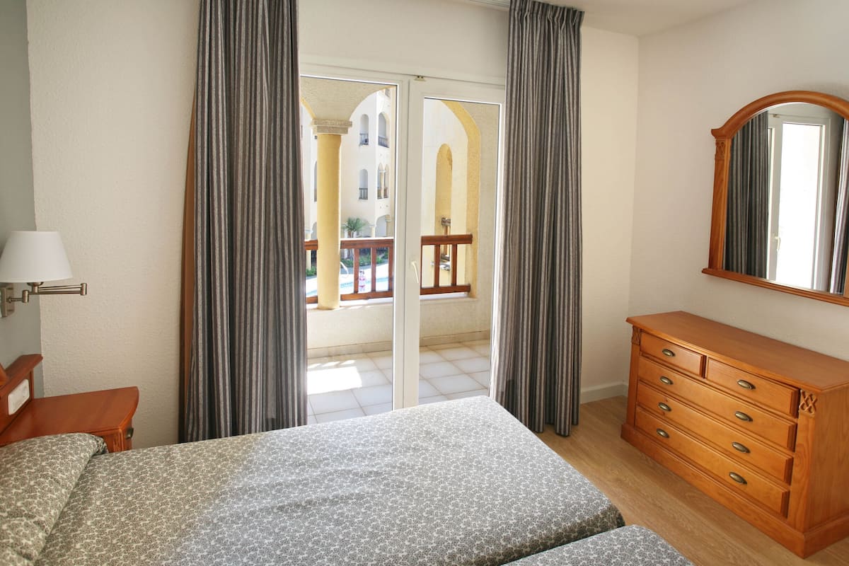 1 slaapkamer, een minibar, een kluis op de kamer