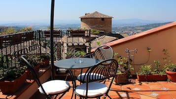 Dobbeltværelse - terrasse | Terrasse/gårdhave