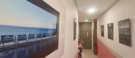 Interior entrance