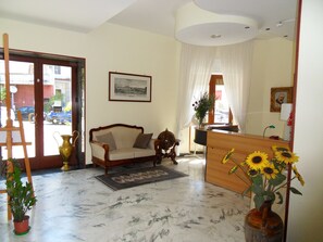 Interior entrance