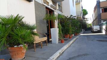 Facciata della struttura