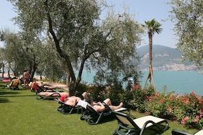 Private beach, sun loungers, beach umbrellas, beach towels