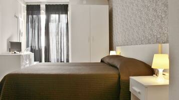 Minibar, in-room safe, cribs (surcharge), WiFi (free)