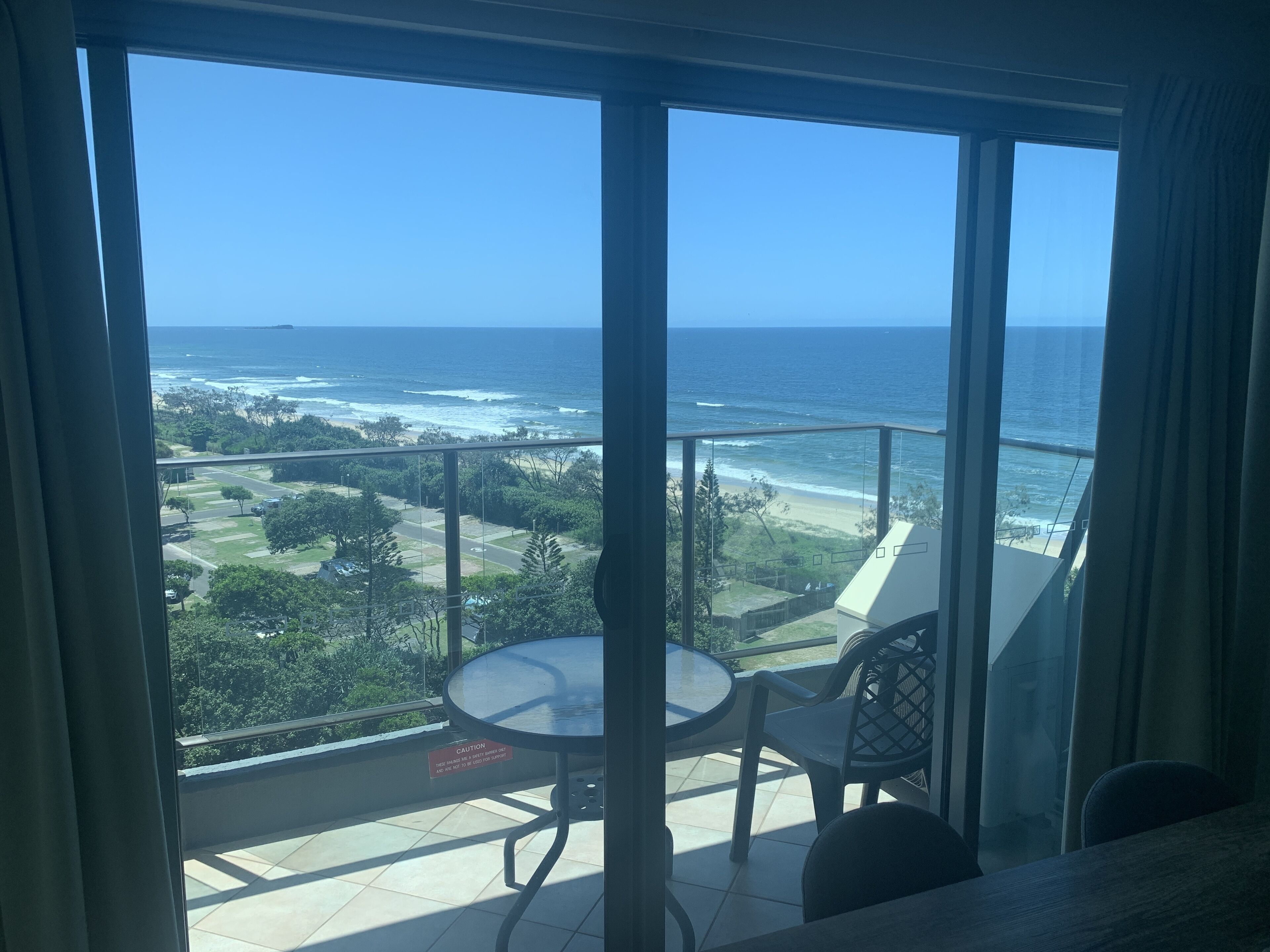 Pemandangan balkon