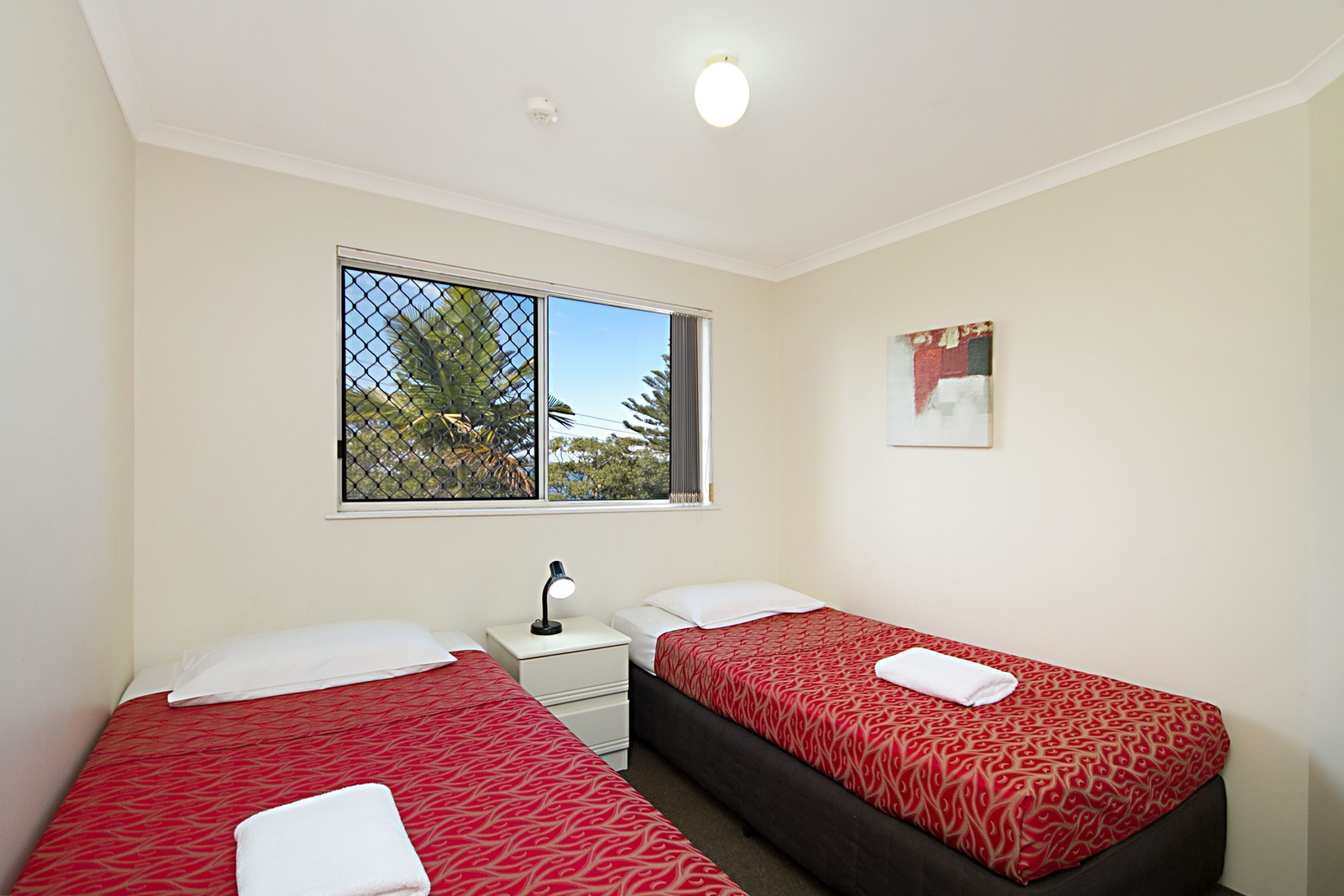 Individually decorated, individually furnished, iron/ironing board