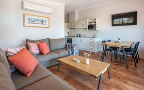 Leilighet – superior, 2 soverom, fjellutsikt | Lounge