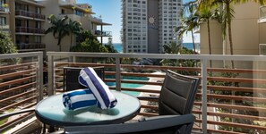 Superior 1 Bedroom | Balcony view - Swell Resort (Burleigh Heads)