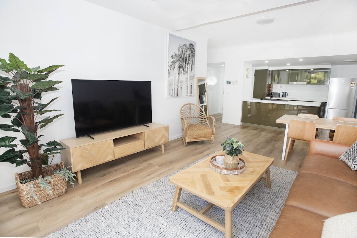 Executive 2 Bedroom Apartment | Living area | TV