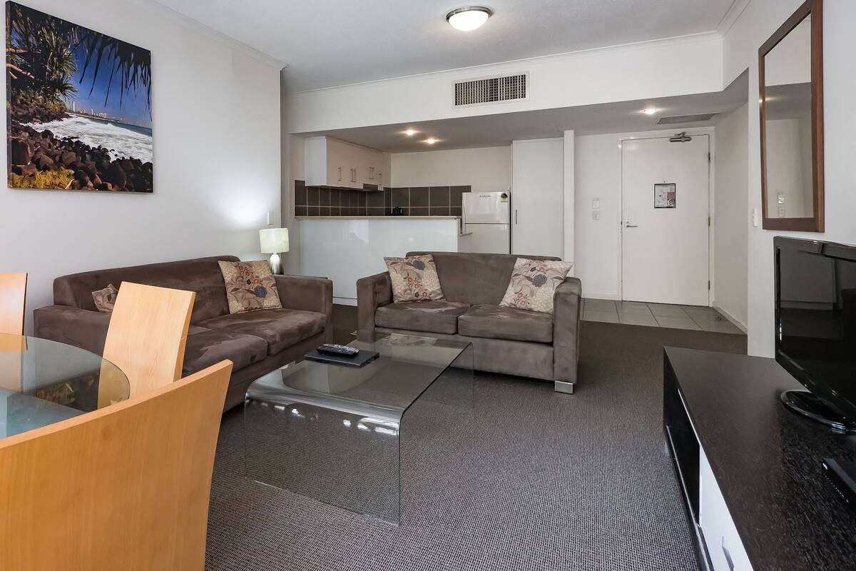 Standard 2 Bedroom | Living area | TV