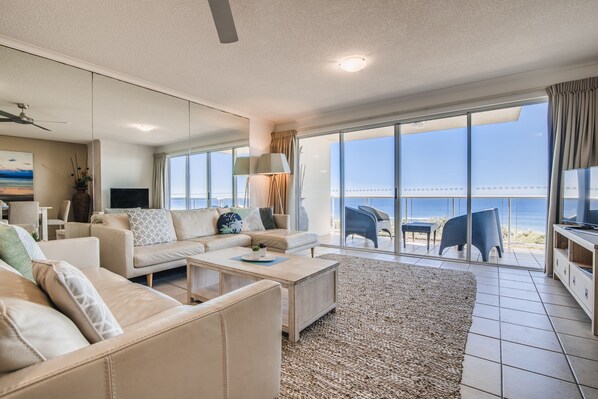 Apartment, 2 Bedrooms, Top Floor | Living area | TV, DVD player