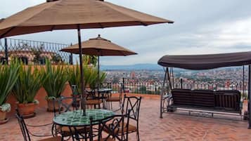 Terrasse sur le toit