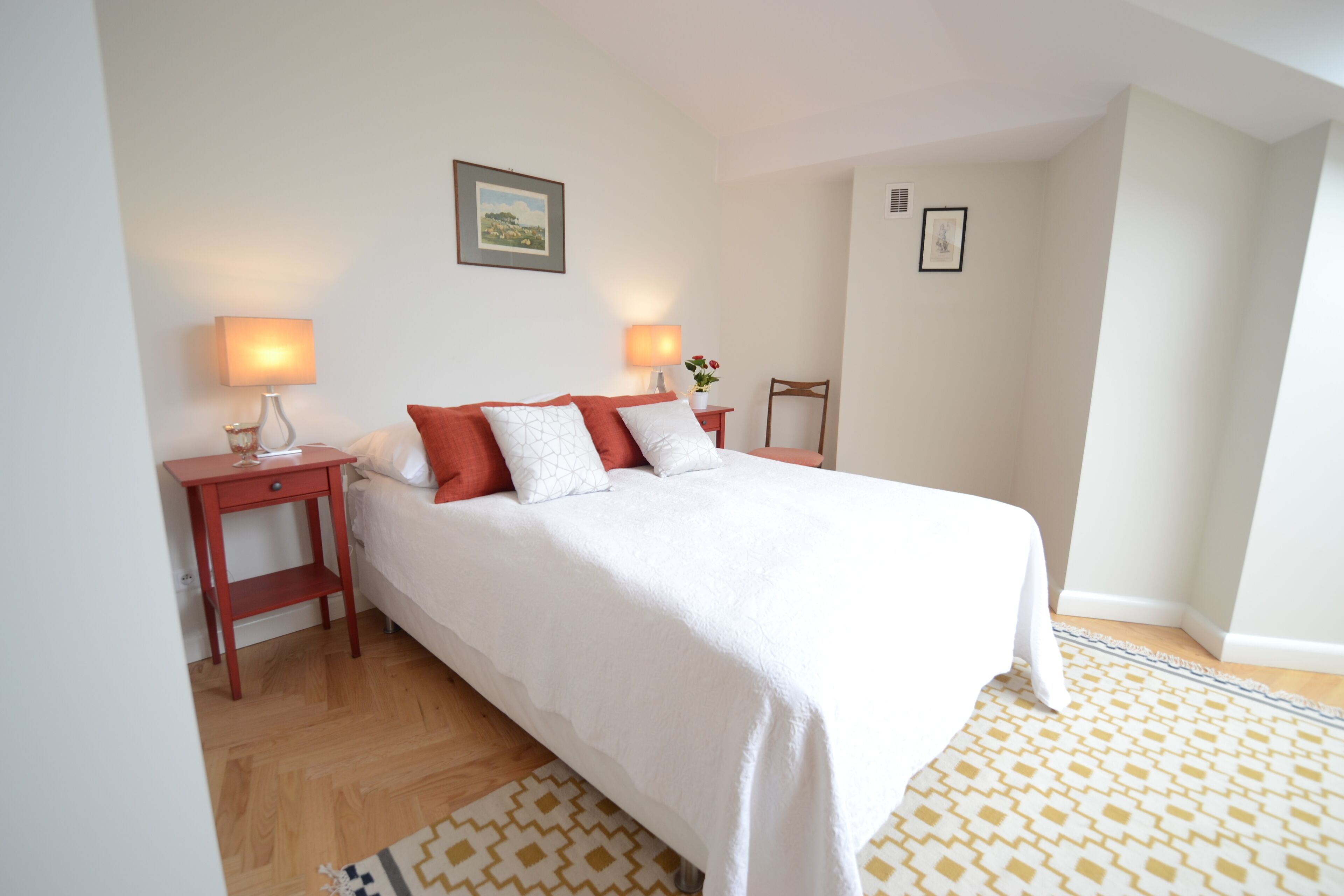 Pillow-top beds, desk, iron/ironing board, free WiFi