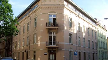 Fassade der Unterkunft