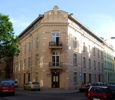 Facciata della struttura