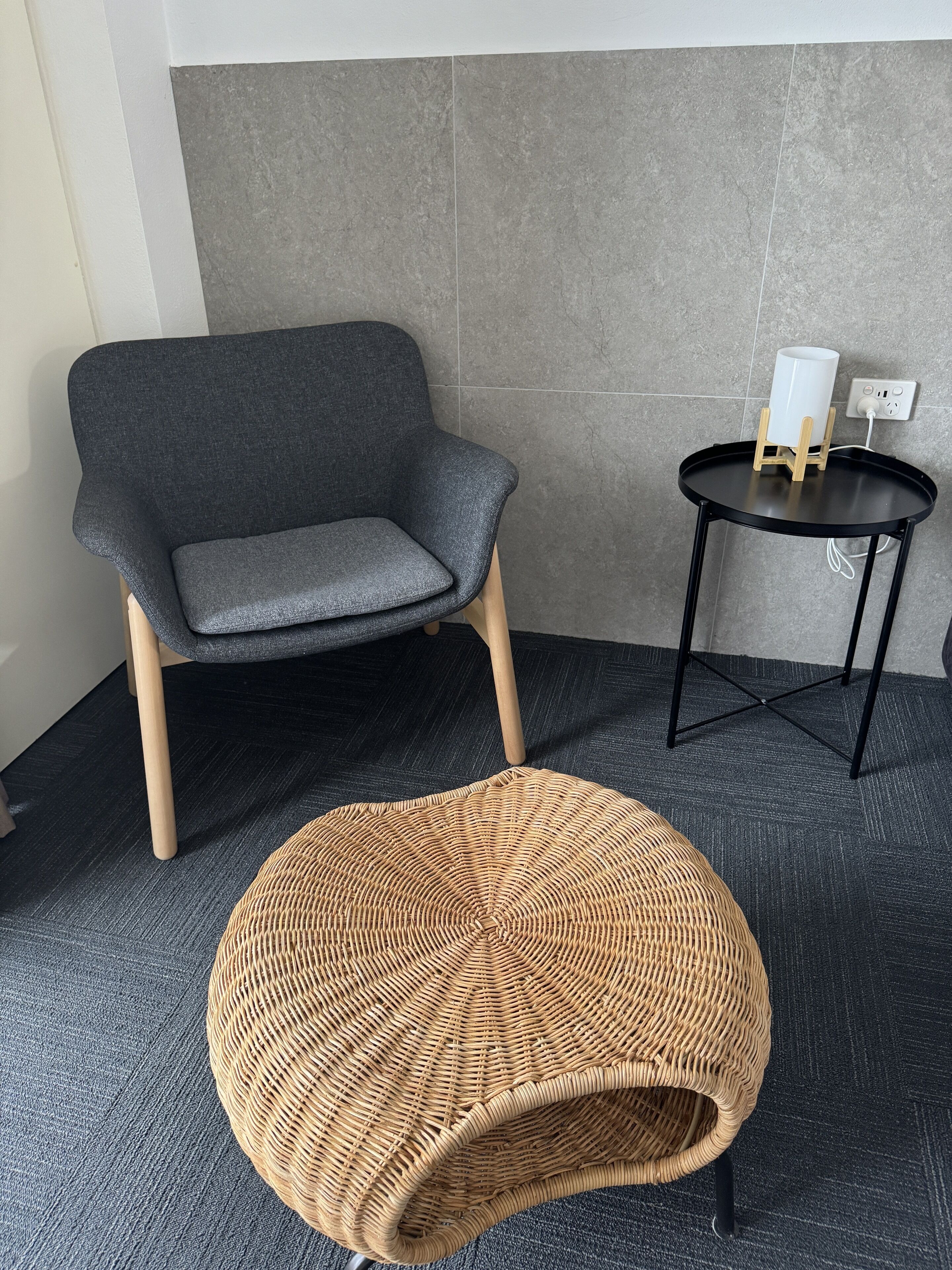 Camera Executive | Area soggiorno | TV a schermo piatto 45 pollici con canali digitali, TV