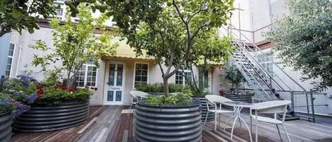 Rooftop terrace