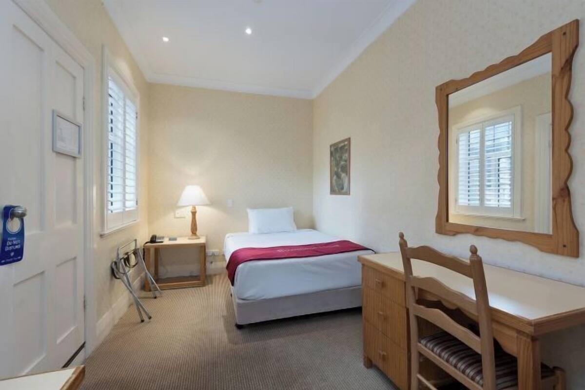 Desk, WiFi (free), bed sheets