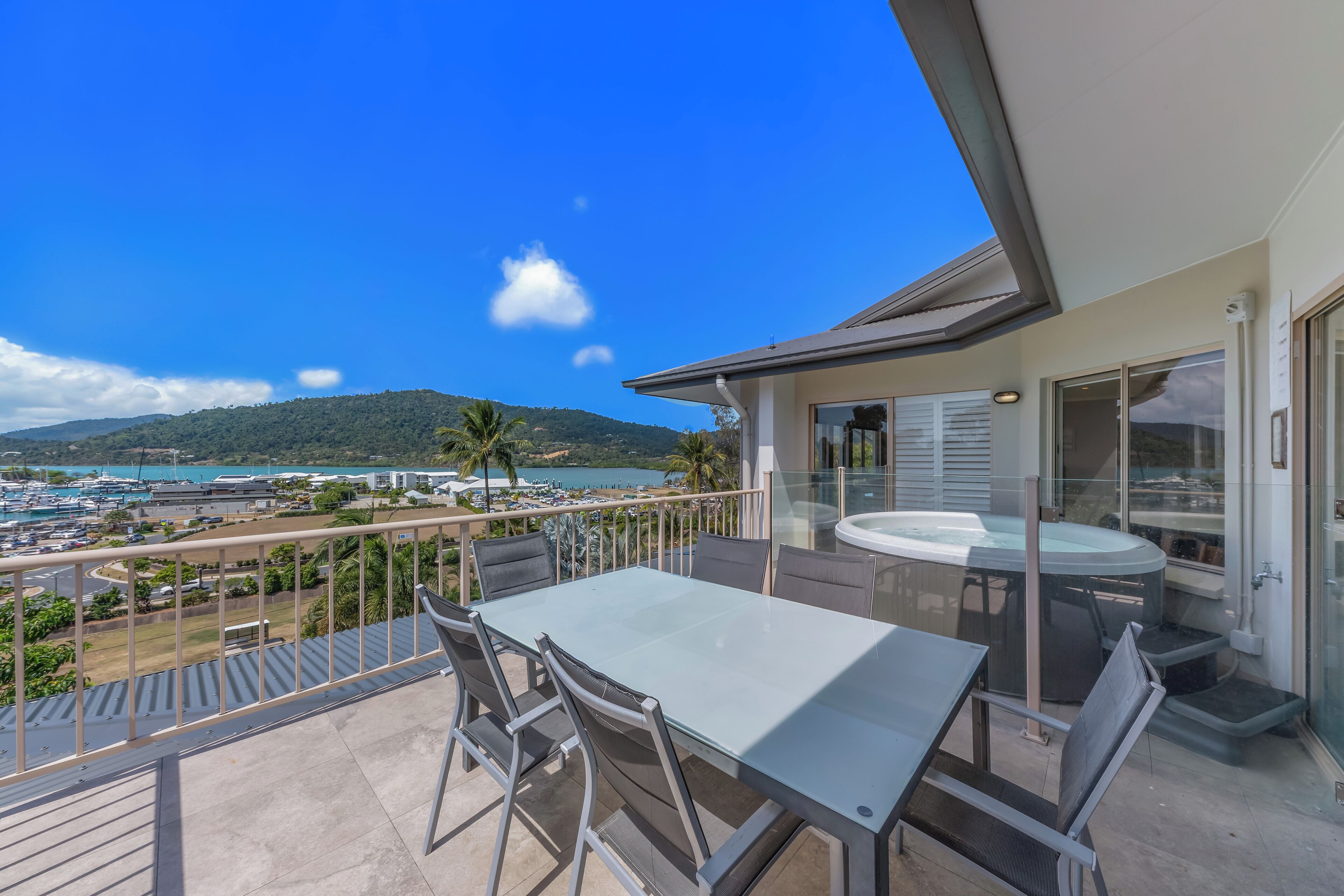 Penthouse, 2 slaapkamers, uitzicht op oceaan (Top Floor) | Terras