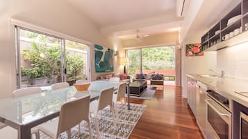 3 Bedroom Deluxe Villa | Private kitchen | Fridge, microwave, dishwasher, coffee/tea maker