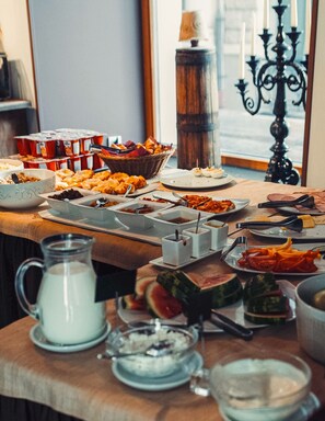 Petit déjeuner buffet compris tous les jours